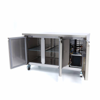 Maxima Koelwerkbank - 136 cm - 2 Deuren