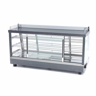 Maxima Warmhoudvitrine - 186 L - 121,5 cm - 3 Niveaus