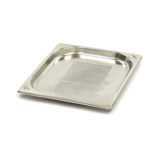 Maxima Gastronorm Bak - 1/2 GN - 2 cm Diep - RVS - Geperforeerd