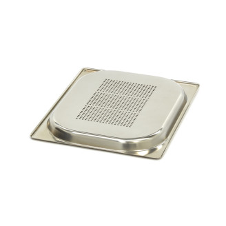 Maxima Gastronorm Bak - 1/2 GN - 2 cm Diep - RVS - Geperforeerd