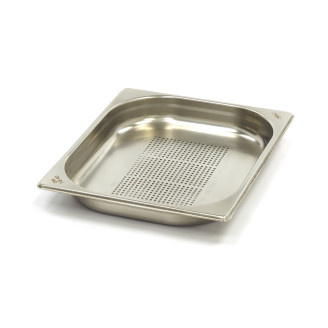 Maxima Gastronorm Bak - 1/2 GN - 4 cm Diep - RVS - Geperforeerd