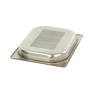 Maxima Gastronorm Bak - 1/2 GN - 4 cm Diep - RVS - Geperforeerd