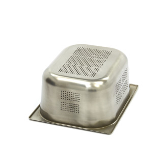 Maxima Gastronorm Bak - 1/2 GN - 15 cm Diep - RVS - Geperforeerd