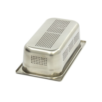 Maxima Gastronorm Bak - 1/3 GN - 10 cm Diep - RVS - Geperforeerd