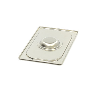 Maxima Gastronorm Deksel - 1/4 GN - RVS