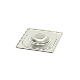 Maxima Gastronorm Deksel - 1/6 GN - RVS