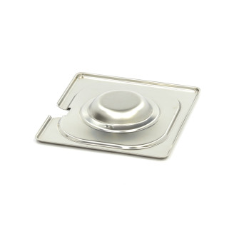 Maxima Gastronorm Deksel - 1/6 GN - RVS - met Uitsparing