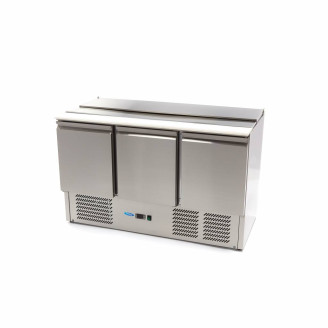 Maxima Saladette - 400 L - 137 cm - 3 Deuren - incl. Snijplank