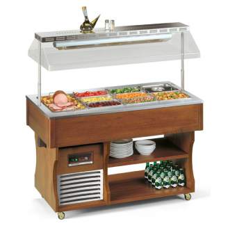 TecFrigo Verwarmde buffet, ISOLA 6 M BM