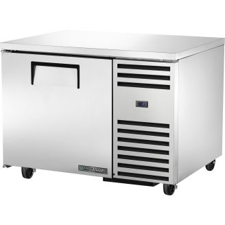 True diepe onderbouw koelwerkbank met deur - 323L