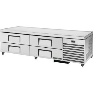 True onder-apparatuur koelkast met 4 lades - 425L