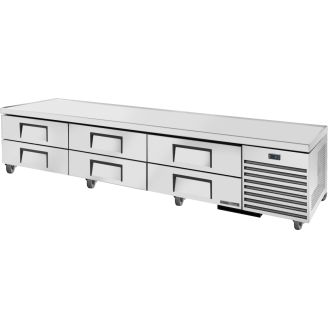 True onder-apparatuur koelkast met 6 lades - 623L