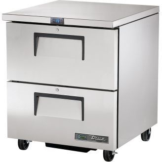 True onderbouw vrieswerkbank met 2 lades - 184L