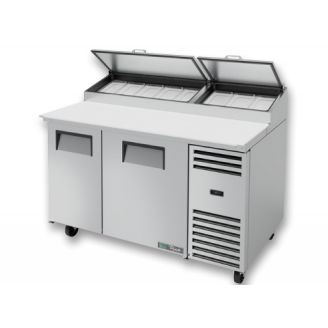 True pizzawerkbank 2-deurs - 451L (8x 1/3)