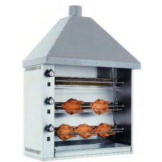 Ubert gas schoorsteengrill &Ouml;GG 3G