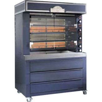 Ubert infrarood elektrische rotisserie/kippengrill RT 44 E
