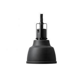 Warmhoudlamp Focus - Zwart - IO