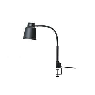 Warmhoudlamp Focus - Zwart - LPF - klembasis