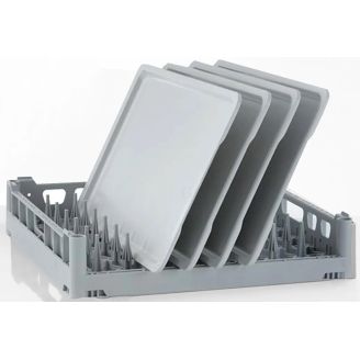 Winterhalter platen- en bladenkorf 9 rijen, 1 zijde open, maat L