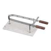 EMGA hamklem marmer/RVS 270x450 mm