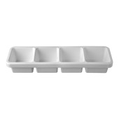 Restbak caddy kunststof 4 delig