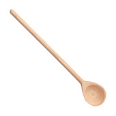 EMGA Lepel hout vlak-rond 250 mm