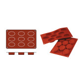Silikomart SILICON FLEX Medium Ovals SF018