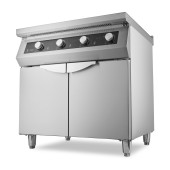 Maxima Inductie Kookplaat 700 - 4 Branders - 17000W - met Onderstel