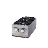 Maxima Premium Kookplaat - 2 Pitten - Enkel - 90 cm Diep - Gas
