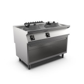 Mareno m1-700 wokbrander met 2 branders, 2x 14kw, 100cm