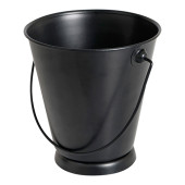 EMGA Serveer emmer middel - zwart &Oslash; 12,5 cm