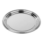 EMGA Partyplateau verchroomd rond &Oslash; 35 cm