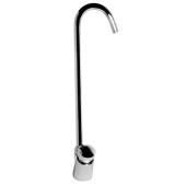 Gastro-inox waterkraan met waterbesparende drukknopbediening