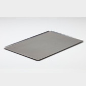 Gastro-inox aluminium bakplaat, geperforeerd, 600x400mm open hoeken