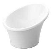 EMGA Melamine serveerschaaltje wit - &Oslash; 07,5 cm