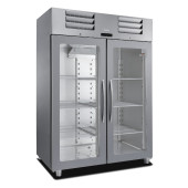 Marecos Excel RVS GN 2/1 Glasdeur Koeling 1400L