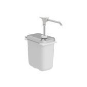 Kalando saus dispencer met witte knop 1,9L