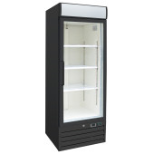 Gastro-Inox zwart stalen display koeling - 600L - 204.220