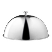 EMGA RVS Cloche met sierknop 24 cm
