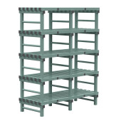 Rea eurostelling 5 schappen 1500(l)x600(d)x1850(h)mm