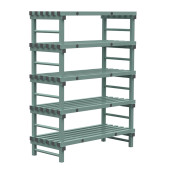 Rea eurostelling 5 schappen 1400(l)x600(d)x1850(h)mm