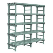 Rea eurostelling 5 schappen 1800(l)x500(d)x1850(h)mm