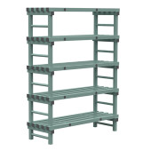 Rea eurostelling 5 schappen 1400(l)x500(d)x1850(h)mm