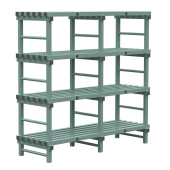 Rea eurostelling 4 schappen 1800(l)x600(d)x1750(h)mm
