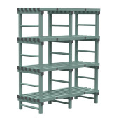 Rea eurostelling 4 schappen 1500(l)x600(d)x1750(h)mm