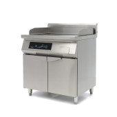 Maxima Inductie Grillplaat 700 - Glad en Gegroefd - 10000W - Dubbel