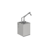 Kalando GN1/6 rvs heveldispenser inclusief bak