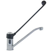 Monobloc mengkraan met kunststof elleboog bediening, 300mm