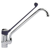 Monobloc mengkraan met kunststof elleboog bediening, 200mm