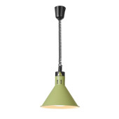 Hendi warmtelamp verstelbaar conisch, Groen, 230V/250W, ⌀275x(H)250mm